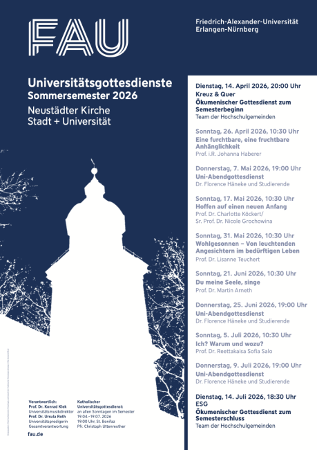 Unigottesdienst SoSe 26
